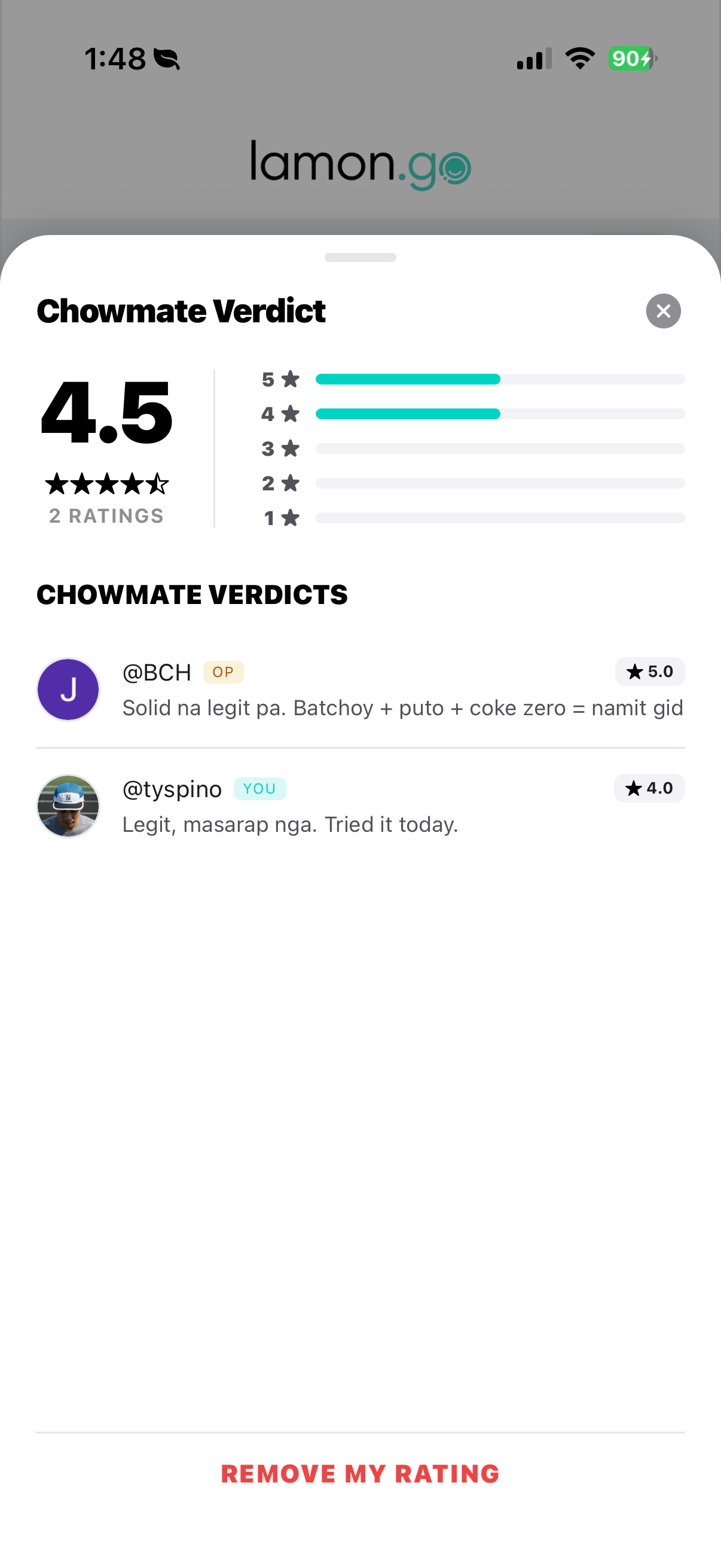 lamon.go App Screenshot 4